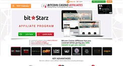 Desktop Screenshot of bitcoincasinoaffiliates.com